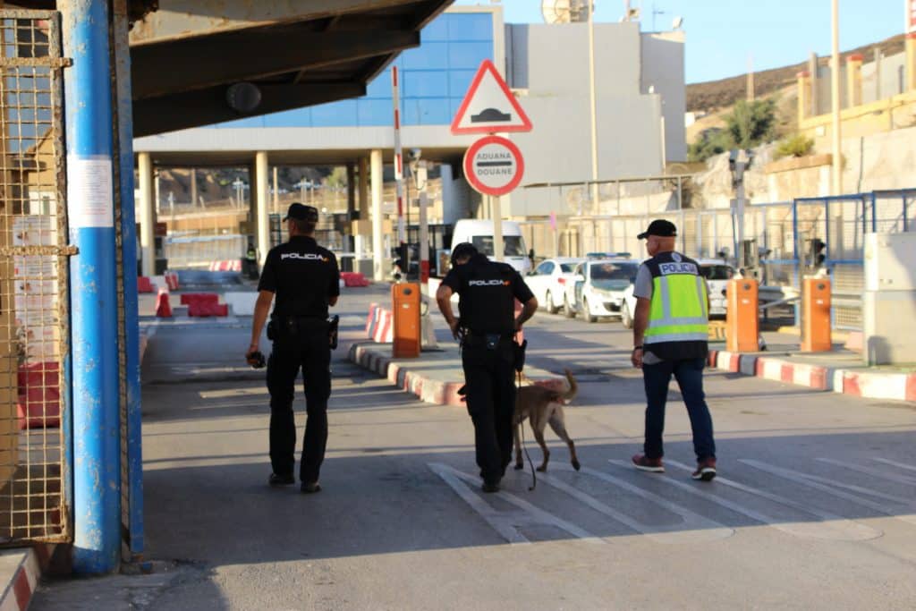 إسبانيا الحدود المغرب