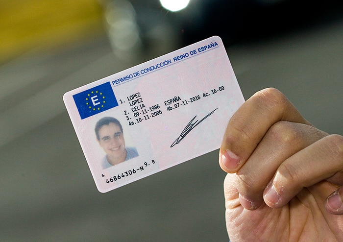رخصة السياقة قانون المرور إسبانيا