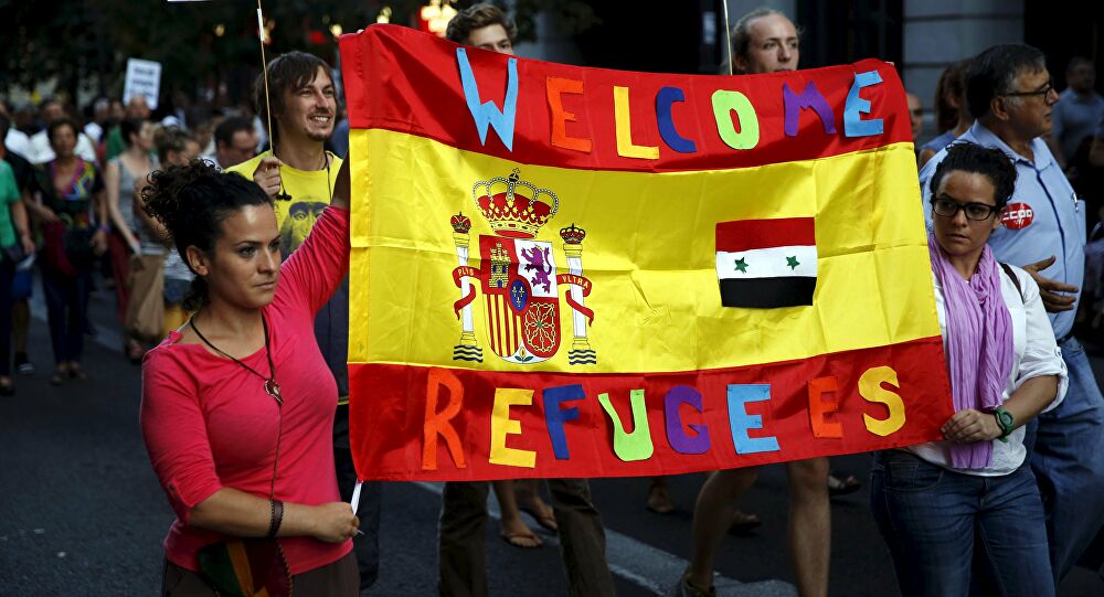 طلب اللجوء إسبانيا