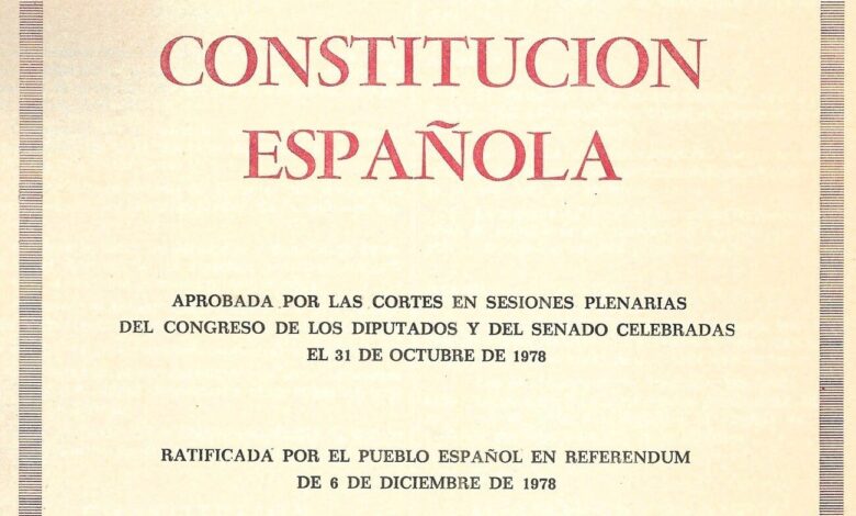 الدستور الإسباني