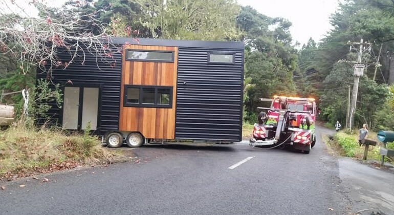 transporte tiny house riley casa prefabricada
