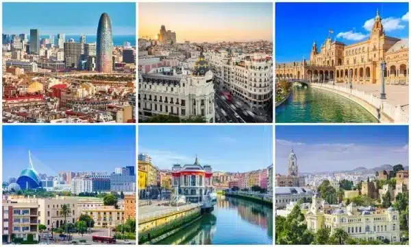 أكبر المدن في إسبانيا