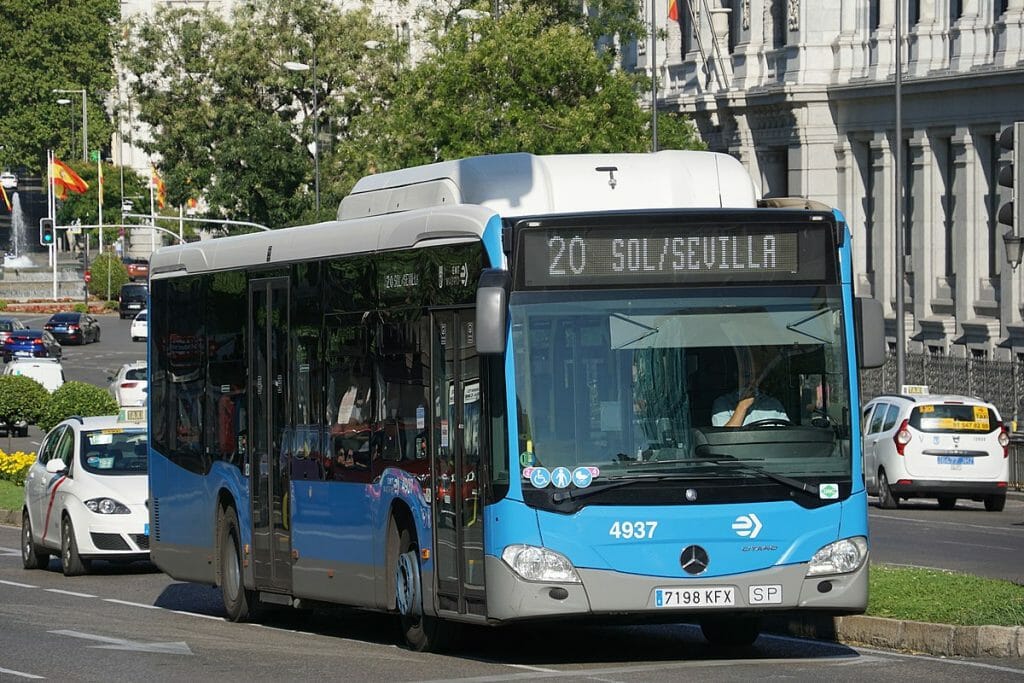 حافلات مدريد