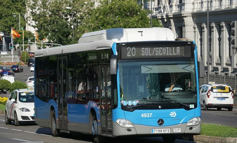 حافلات مدريد