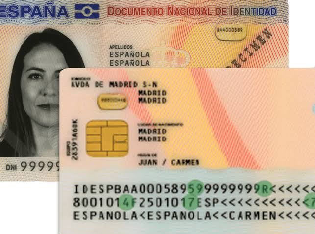 بطاقة الهوية DNI