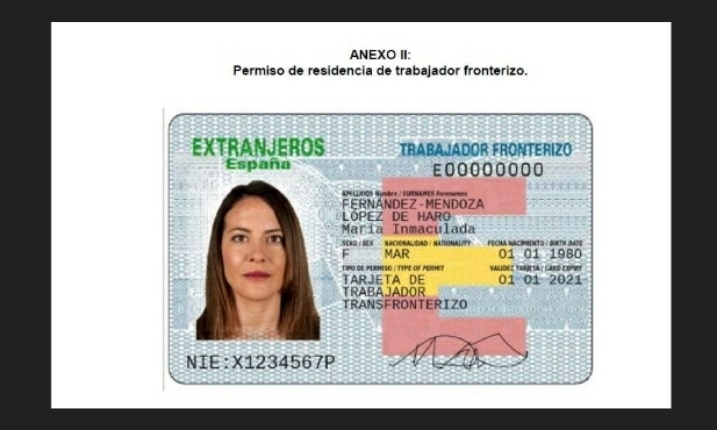 بطاقة الإقامة الإسبانية