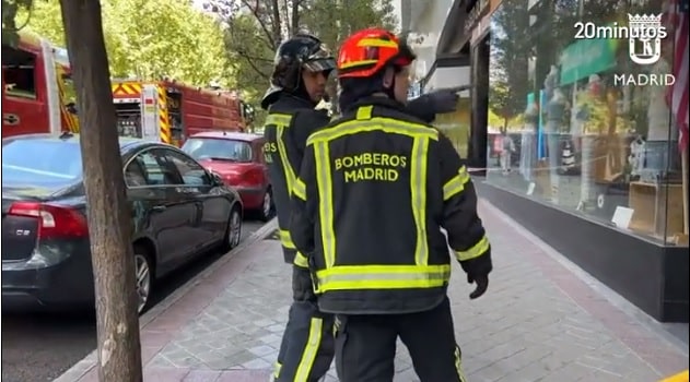 إخلاء مركز تسوق في مدريد بسبب احتراق سيارة