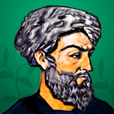Ilustracion de Abual Abbas al Nabati