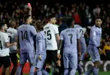 gil manzano muestra roja bellingham valencia real madrid 98