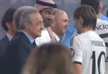 florentino perez y luka modric