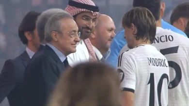 florentino perez y luka modric