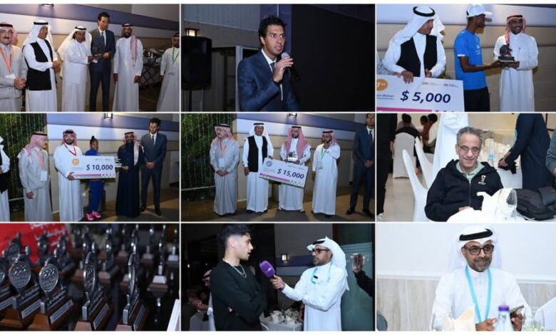 اللجنة العليا المنظمة لسباق الشرقية الدولي (27) تكرّم الفائزين المحترفين بحضور قيادات الاتحادات الدوليه