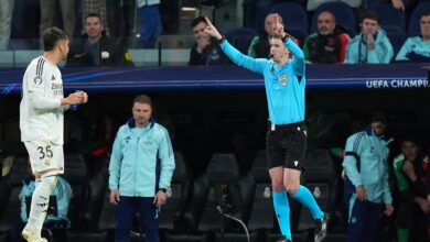 real madrid cf v arsenal fc uefa champions league 2024 25 quarter final second leg 2