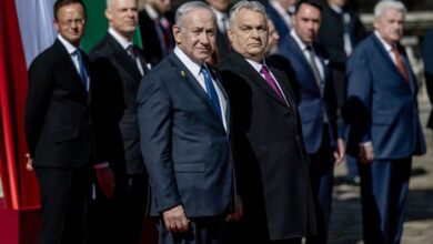 أوربان مع نتنياهو