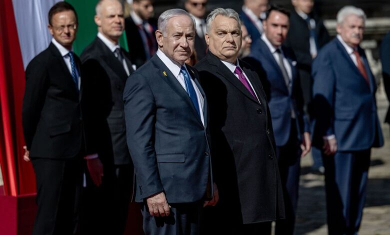 أوربان مع نتنياهو