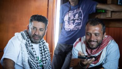 الناشط الفلسطيني سيف أبو كشك