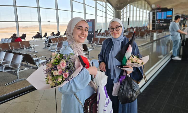 طالبة فلسطينية من غزة